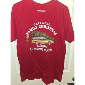 National Lampoons Christmas Vacation Griswald Family Christmas T-Shirt. Large